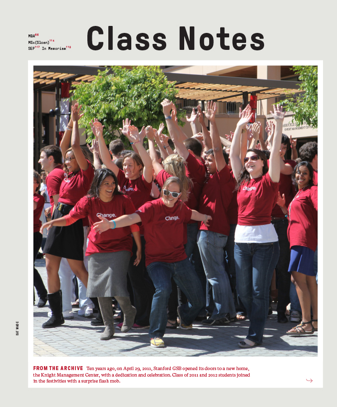 Cover of the Spring 2021 issue of Class Notes