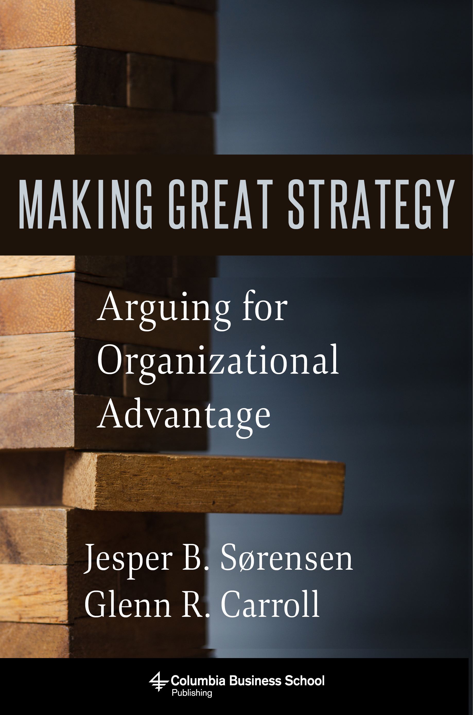 Book cover: Making Great Strategy