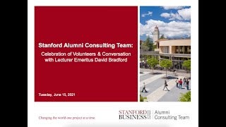 Act Awards Celebration Stanford Graduate School Of Business