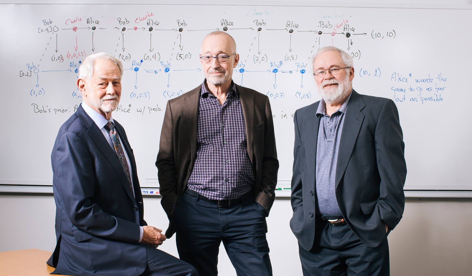 Stanford Economists Kreps Wilson Milgrom Honored With 2018 National Academy Of Sciences Carty 