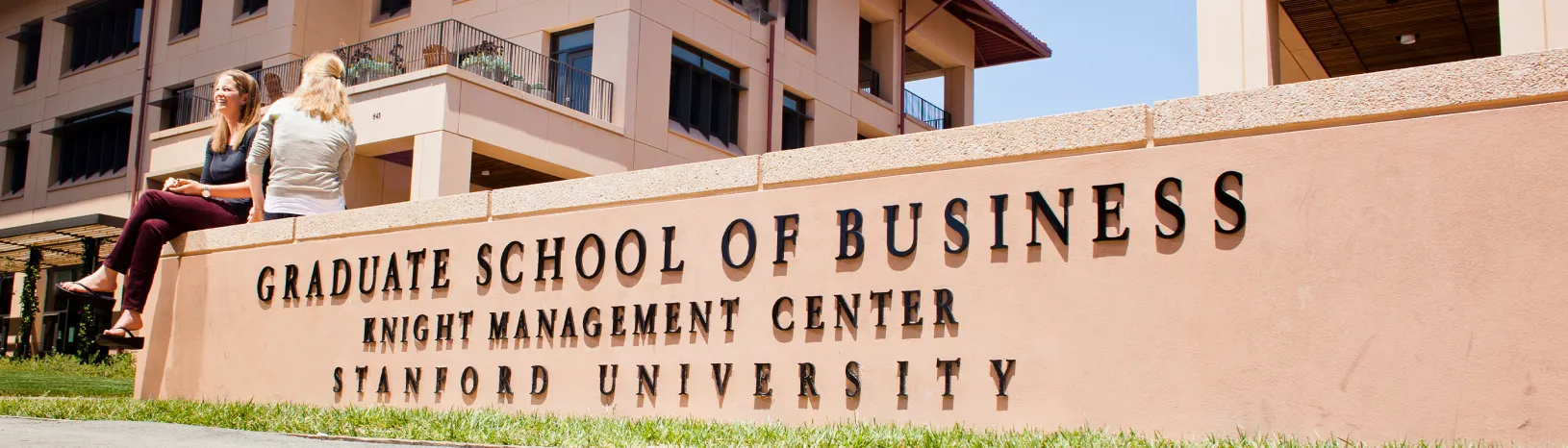 Graduate School of Business sign