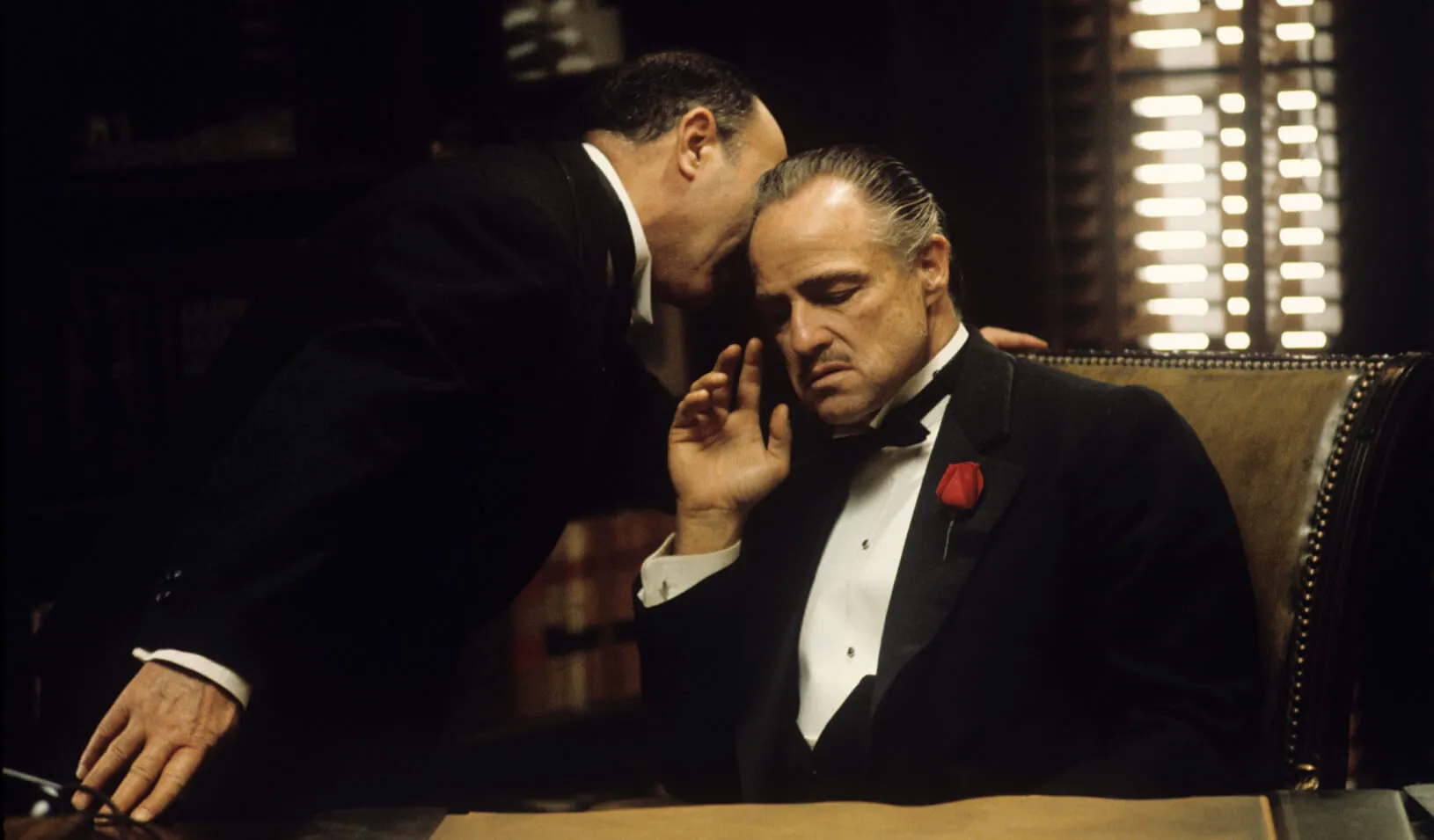 A still from the movie The Godfather. Credit: Getty Images/Steve Schapiro