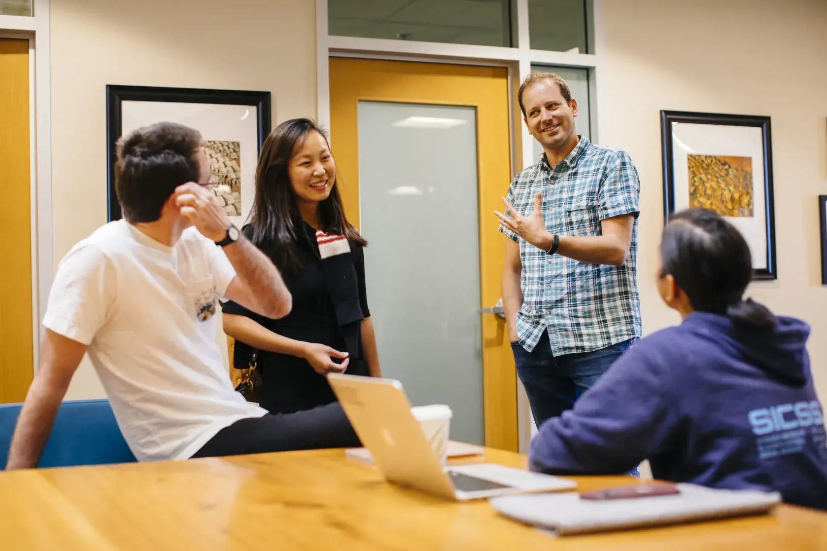 Research Fellows in a Classroom
