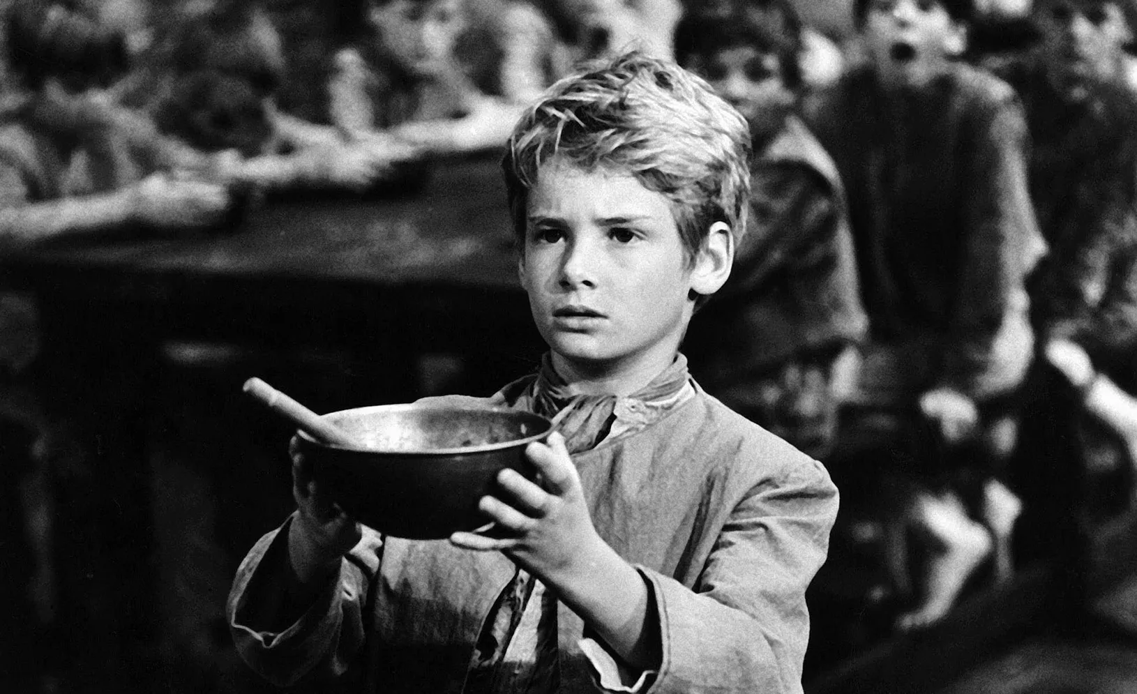 Oliver Twist asks for more. (The Kobal Collection photo by Romulus/Warwick)