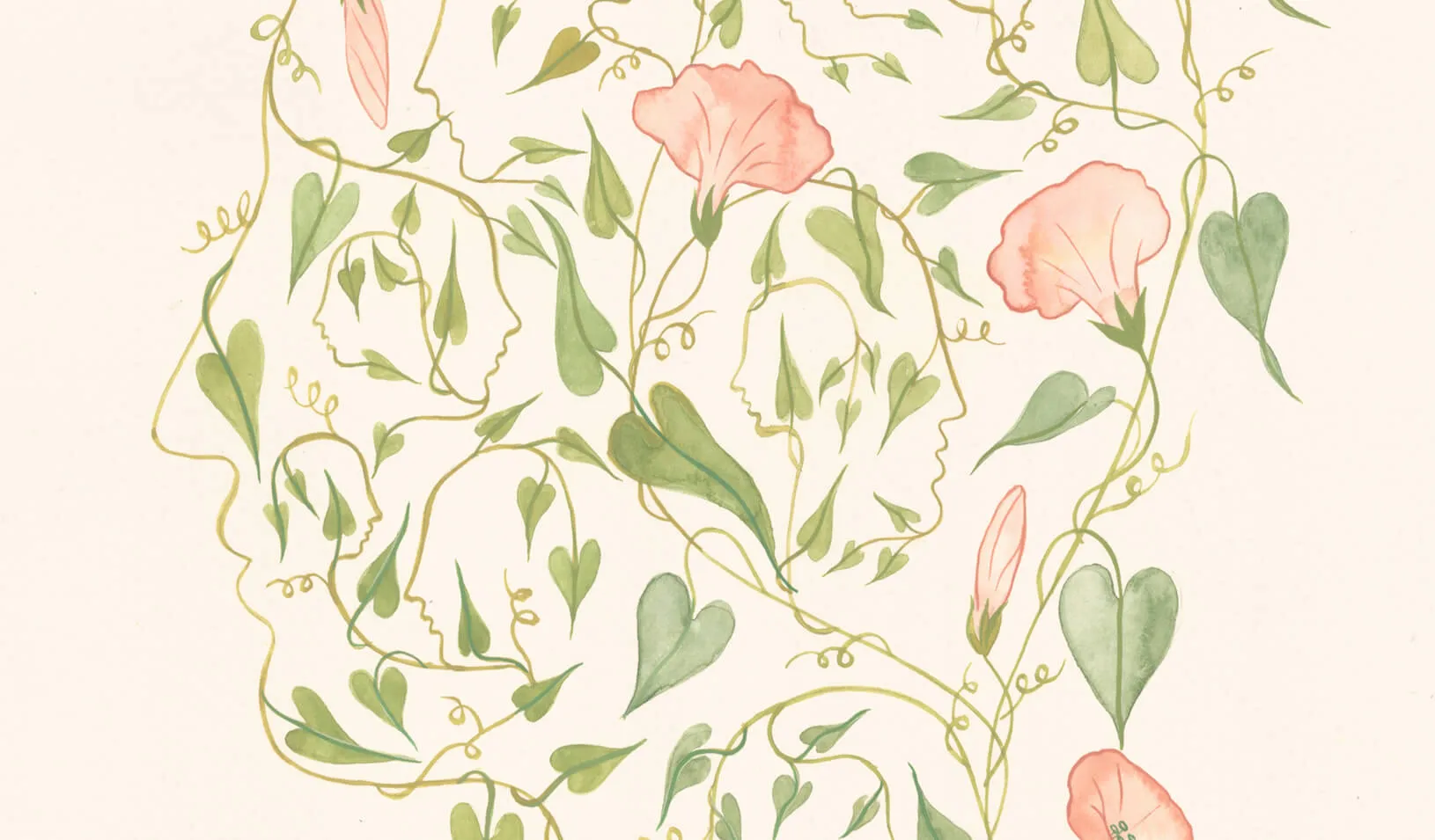 Flowers on a vine | Illustration by Harriet Lee-Merrion