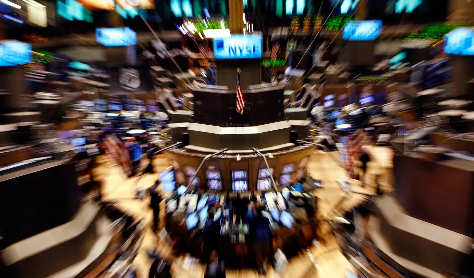 The floor of the New York Stock Exchange, 2007 (Reuters photo by Shannon Stapleton)