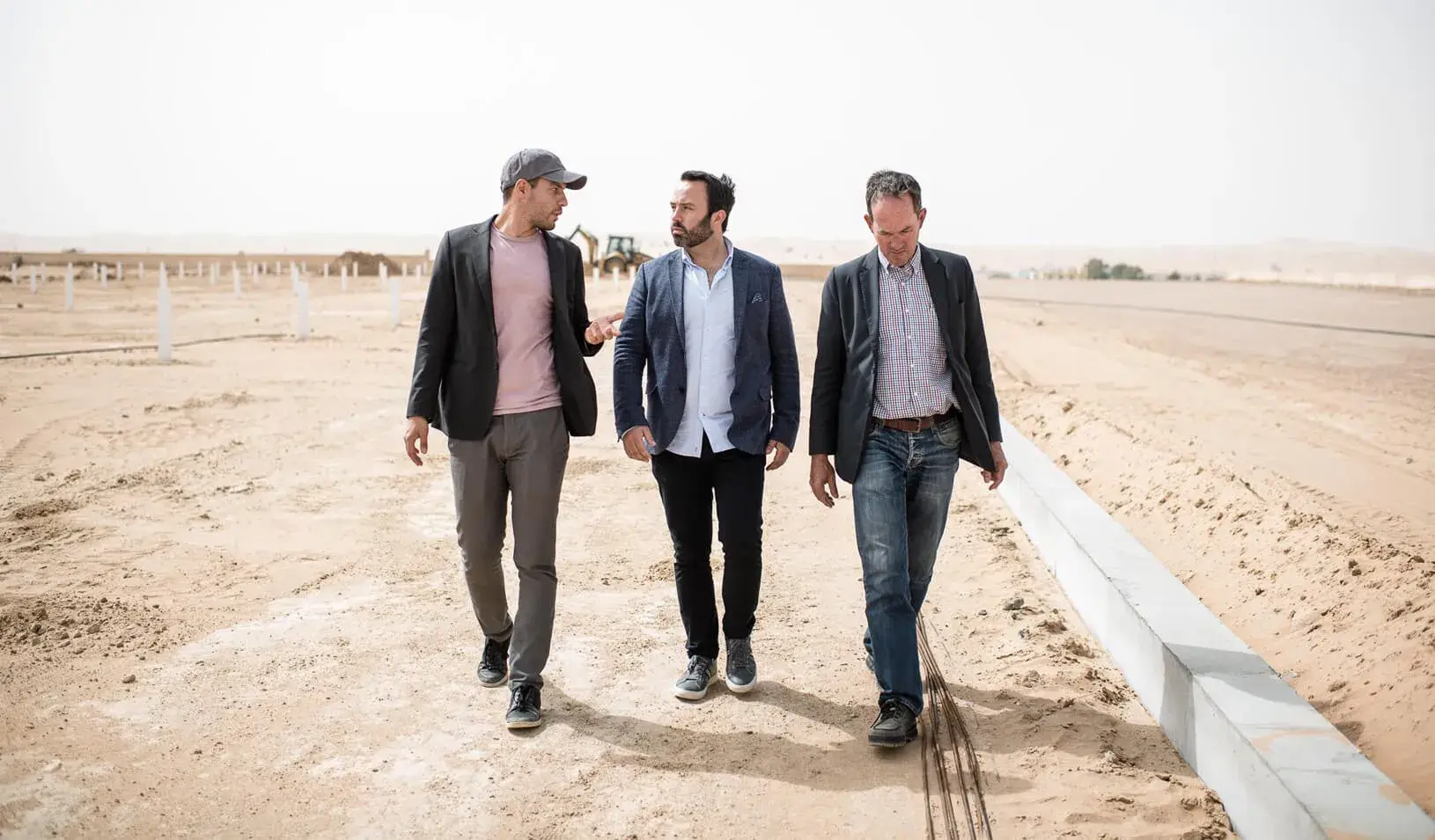 Sky Kurtz and fellow founders of Pure Harvest | Photo by Siddharth Siva