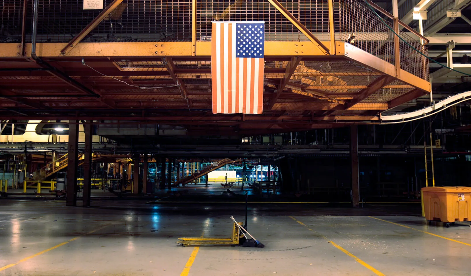 The production line sits permanently shut-down, Credit: Reuters/Rebecca Cook