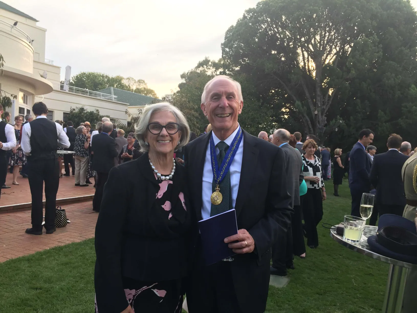 Dean Emeritus Robert Joss and his wife Betty.