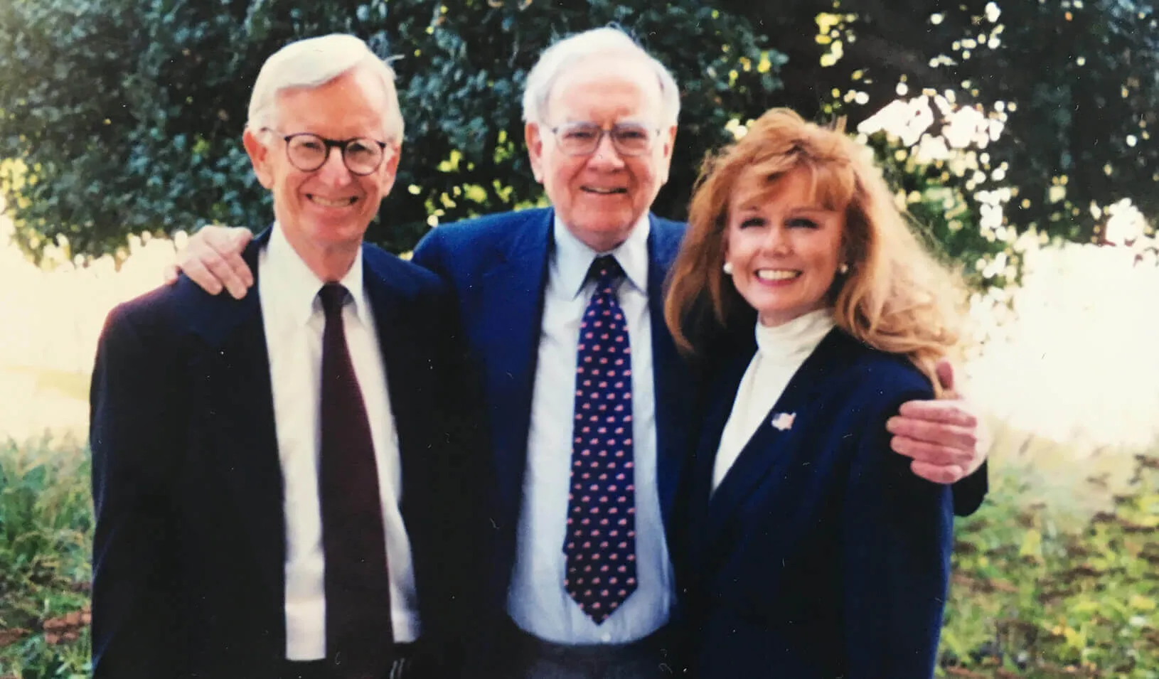 Jack McDonald, Warren Buffett, and Melody McDonald