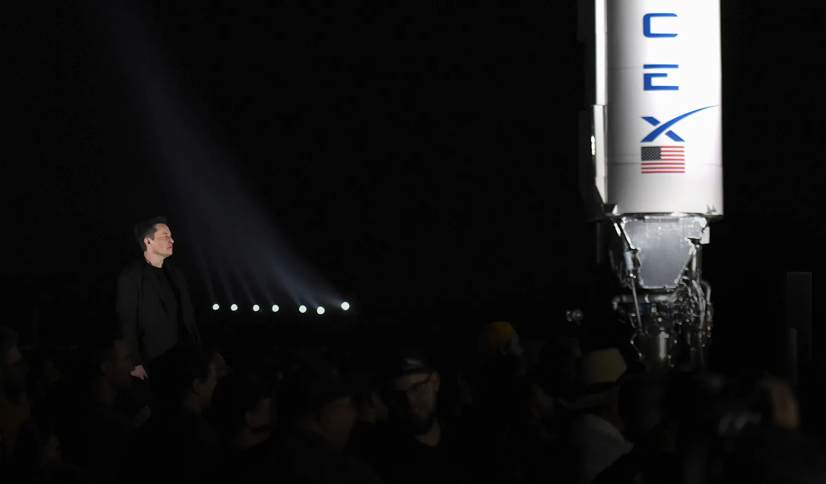 SpaceX’s Elon Musk gives an update on the company’s Mars rocket Starship. Credit: Reuters/Callaghan O’Hare