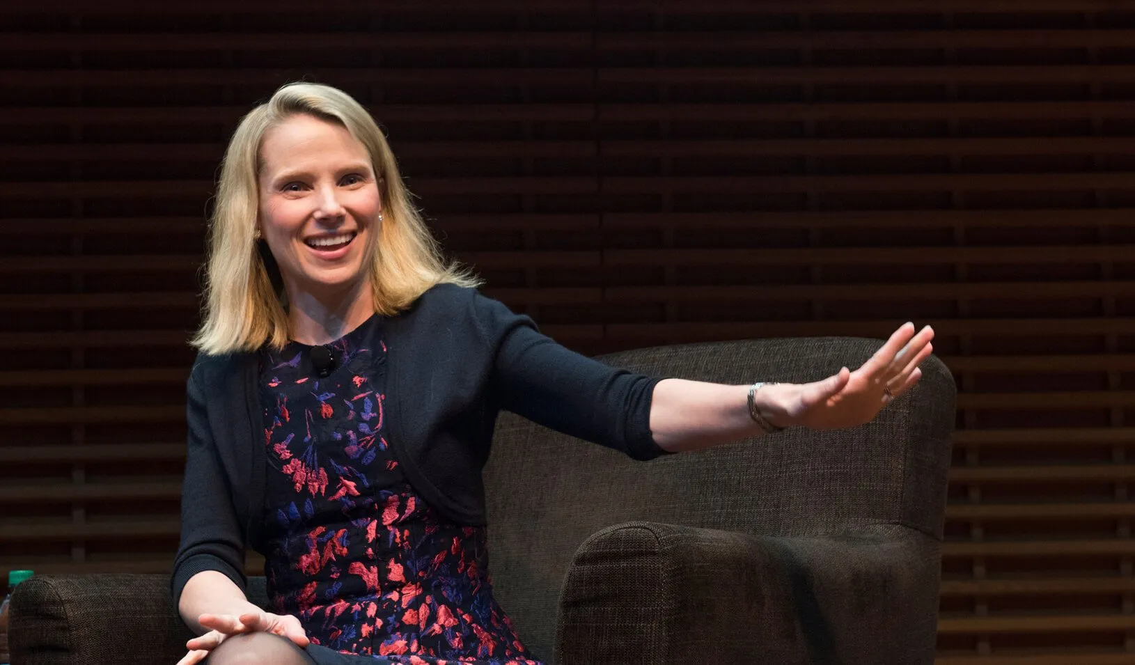Marissa Mayer speaking at View from the Top | Kiefer Hickman