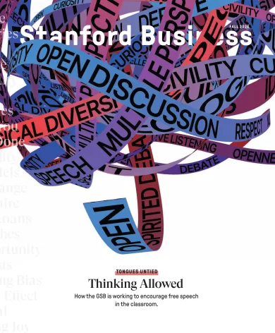 Stanford Business Magazine 2024 Fall cover
