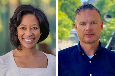 Dr. Liz Chaney and Dr. Tom Ellis