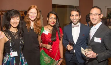 students at the ASBA gala