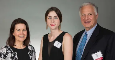 Carole Peiros, Isabelle Chafkin, Larry Peiros 