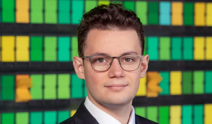 Headshot of Abdulhamid Haidar. | Credit: Photo by Javier Flores.