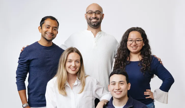 From top left to right: Irfan Mahmud, Keertan Kini, Sarah Su-Wen Anderson, Shannon Beckham, Myles Mann