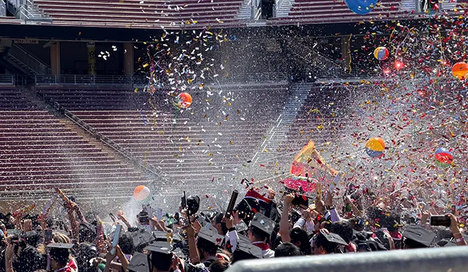 Class of 2026 celebration at graduation