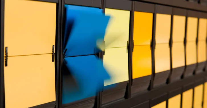 Artwork on Stanford GSB campus