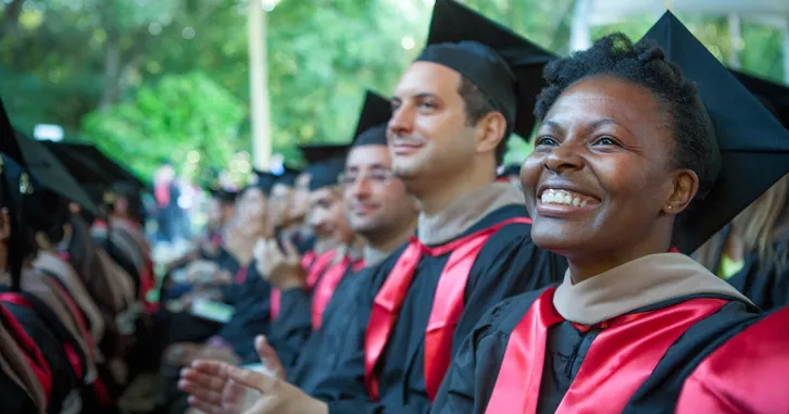 graduates at the 2016 diploma ceremony