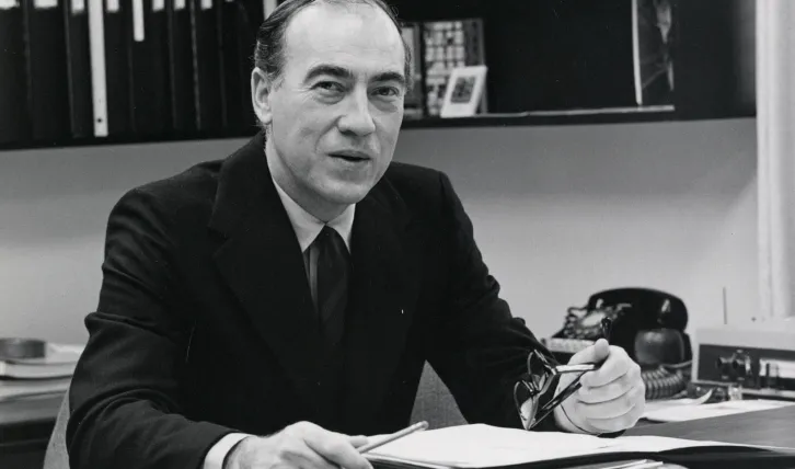 William F. Miller, the Herbert Hoover Professor of Public and Private Management, Emeritus | Special Collections & University Archives