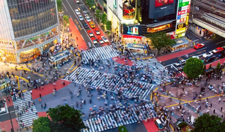 Shibuya Crossing in Tokyo | Getty Images