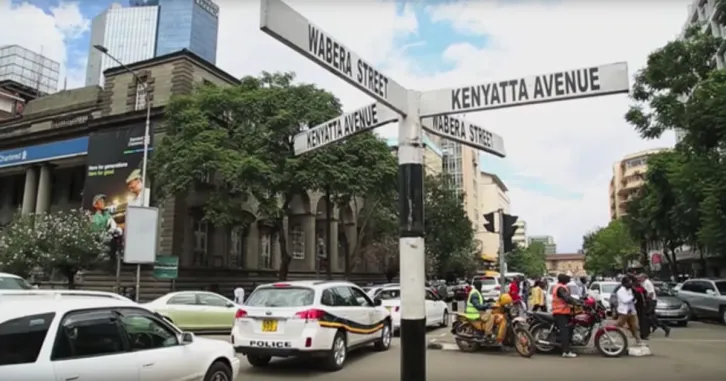 Streets in East Africa