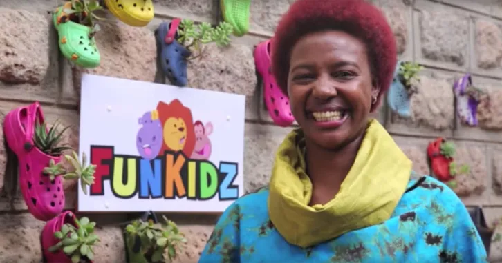 Ciiru Waweru, founder and owner of Funkidz designs