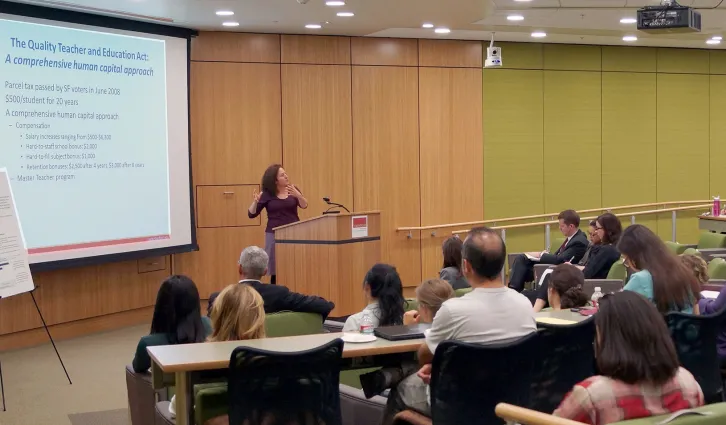 Professor Susanna Loeb, co-director of the Executive Program for Education Leaders