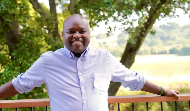 Frank Omondi, the managing director of Ten Senses Africa. Credit: Stanford Seed