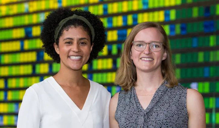 2019 Social Innovation Fellowship recipients Christina Guilbeau and Karin Underwood Credit: Stacy Geiken