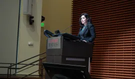 Rosalia Zarate presenting during our 2025 SOLE Conference.