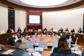 Designing Trustworthy AI Conference Room Photo