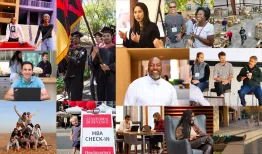 a photo collage of the top photos of the year. Multiple credits.
