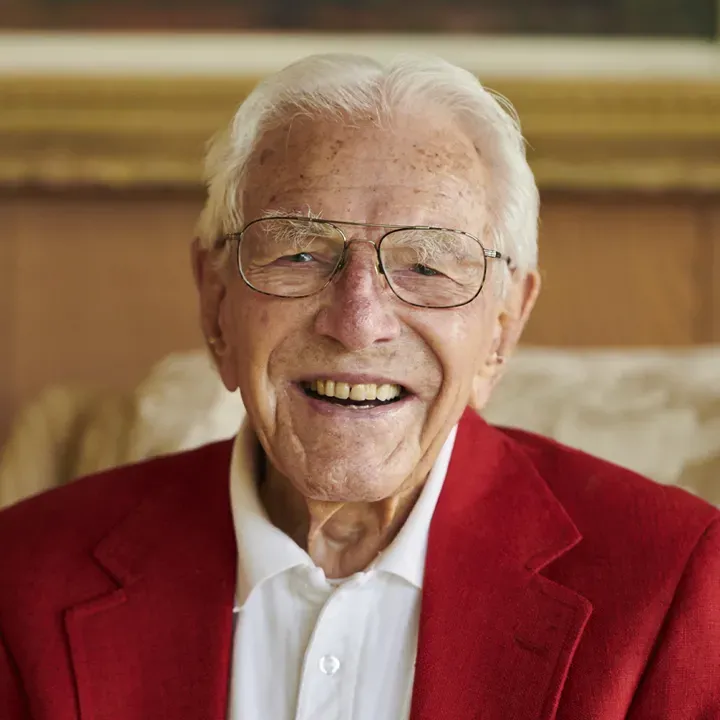 George Jedenoff, MBA ’42. Credit: Drew Kelly