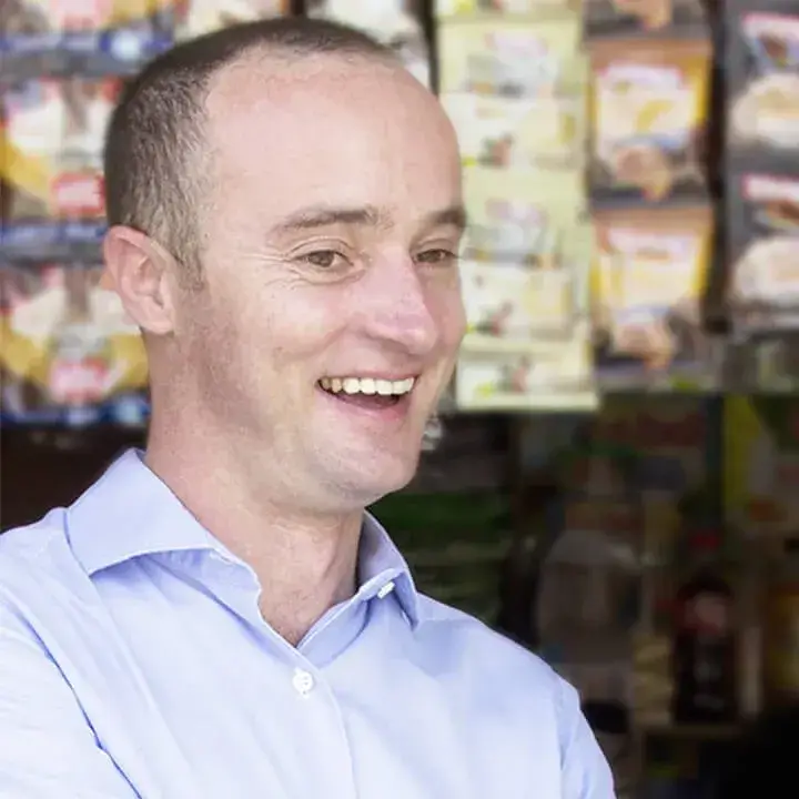 Barrett Comiskey, MBA ’04. Credit: Migo