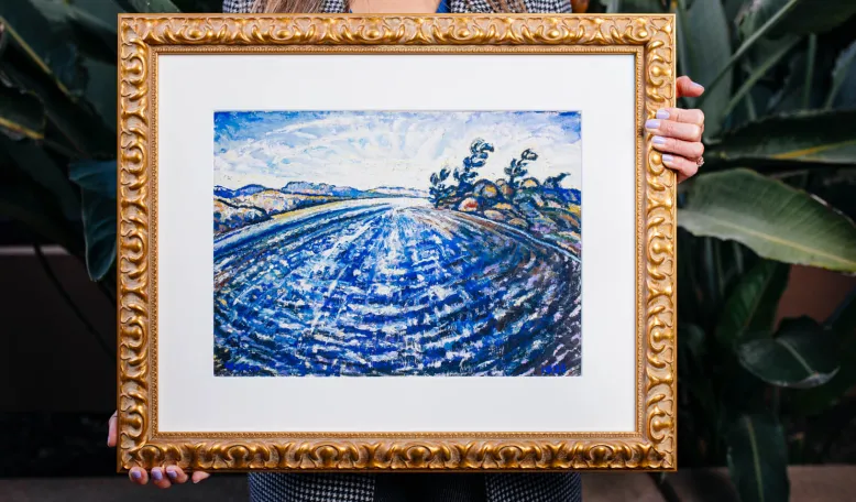 Office Artifact: Szu-chi Huang’s Reproduction of a Harold Weston Painting