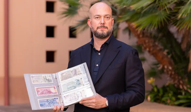 Office Artifact: Matteo Maggiori’s Banknote Collection