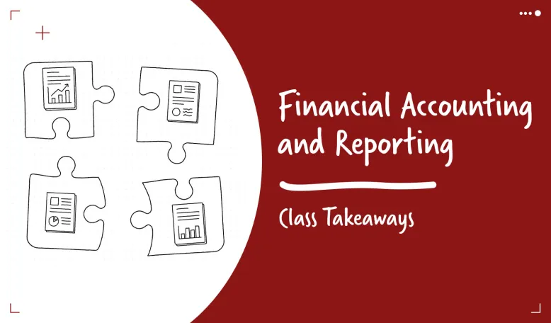 Class Takeaways — Learning the Language of Business