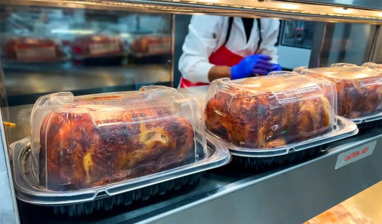 Here’s the Best Way to Sell a Hot Rotisserie Chicken