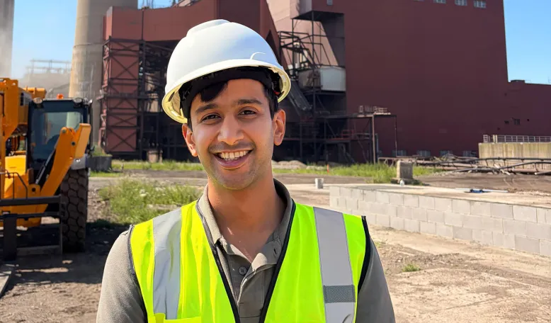 Krish Mehta, MBA ’24: Extracting Mountains of Value from Coal Ash