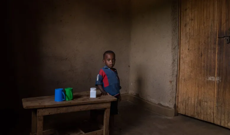 Three-year-old Moise Barihuta | Jacques Nkinzingabo