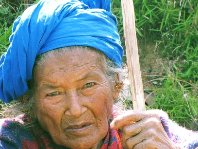 old woman who lost her home