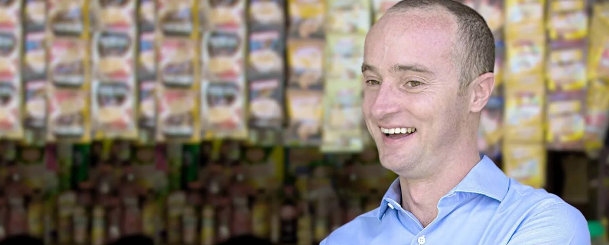 Barrett Comiskey, MBA ’04. Credit: Migo