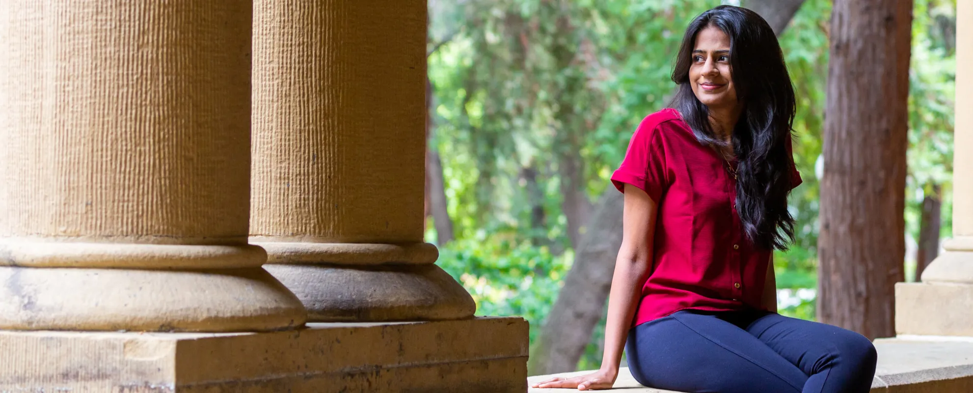 Chaitra Yarlagadda, MBA ’19. Credit: Kiefer Hickman