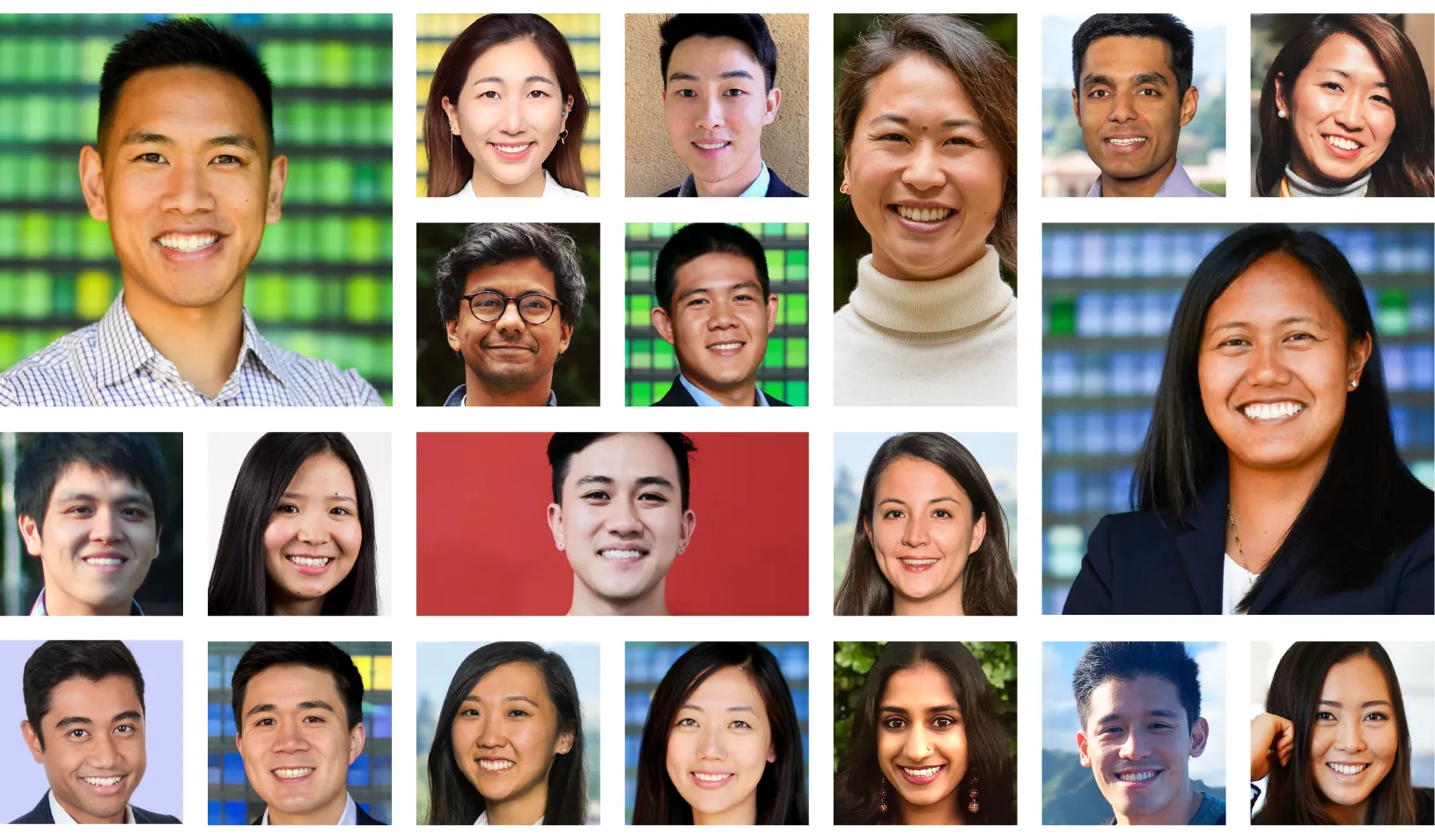 Photo compilation of ABSA Students. Credit: Photos by Courtesy