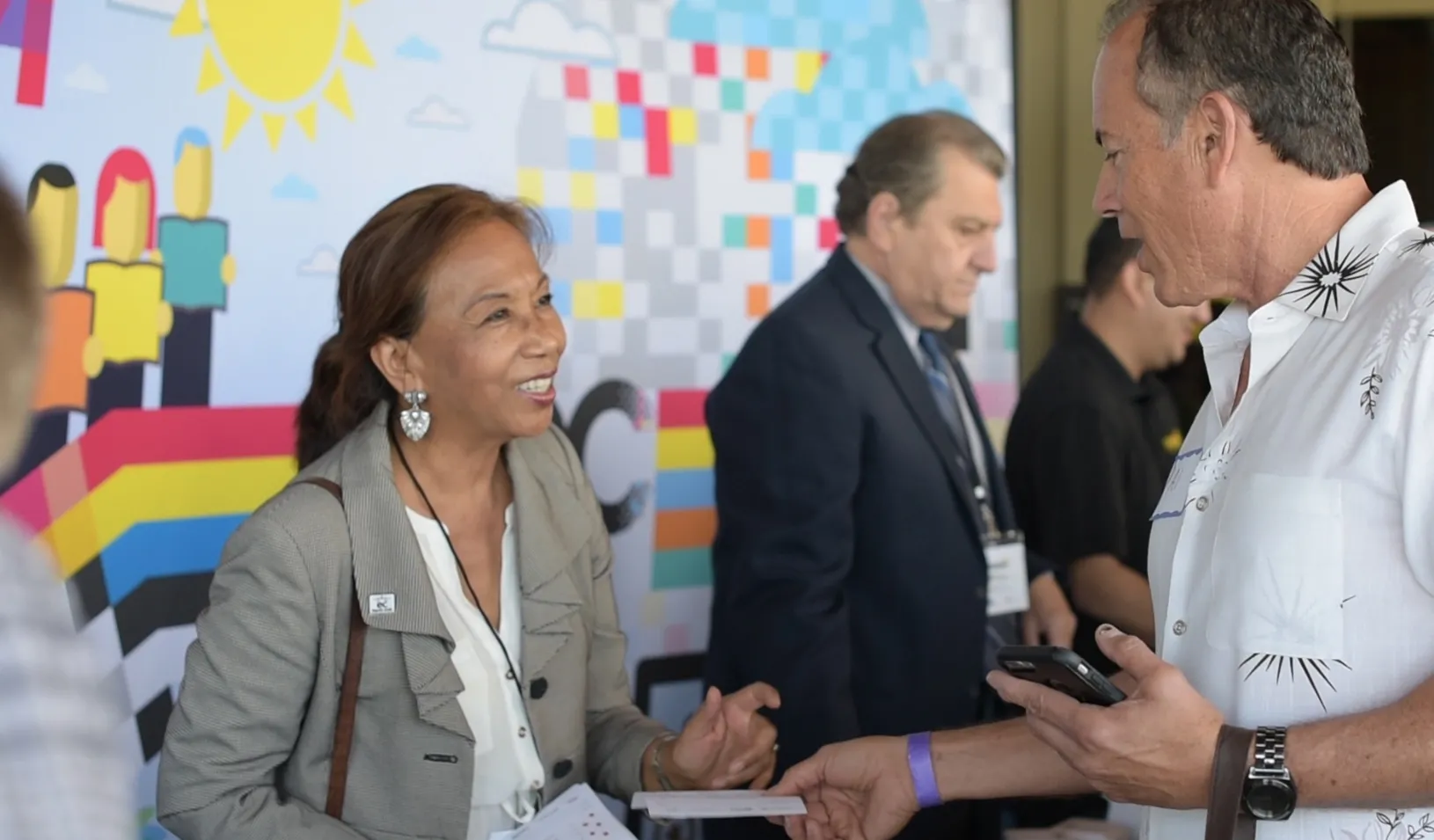 Martha de la Torre, Cofounder & President of EC Hispanic Media, photographed her employees. Credit: Martha de la Torre