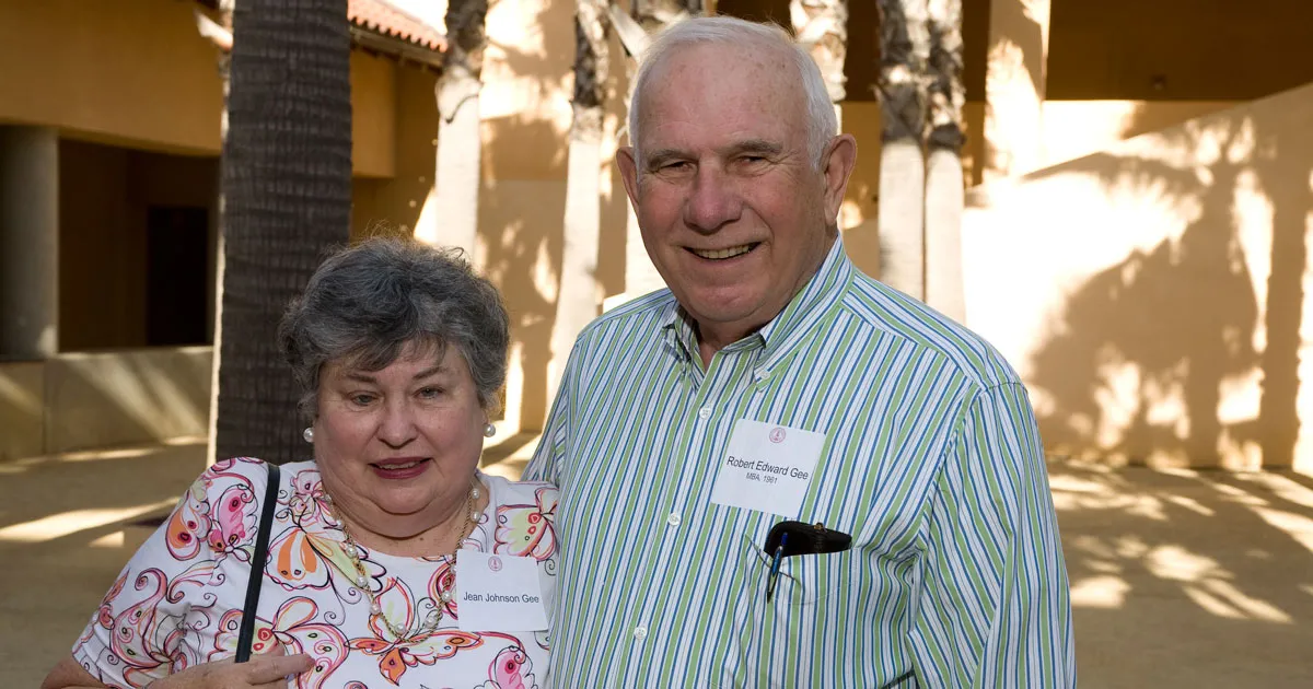 Jean and Bob Gee, MBA ’61