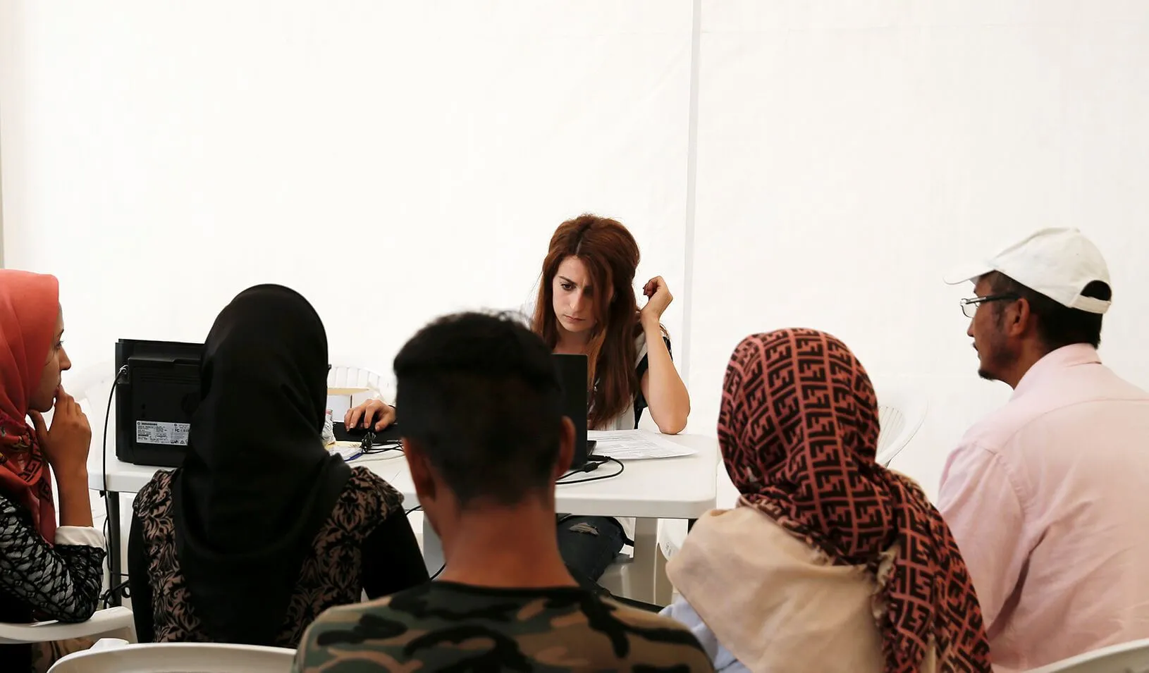 One Stanford study shows Europeans support a proportional allocation of refugees. | Reuters/Alkis Konstantinidis